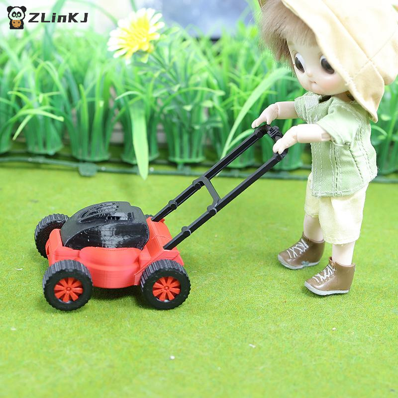 Gardening Tool - ▶1Pc 1:12 1:18 Dollhouse Lawn Mower