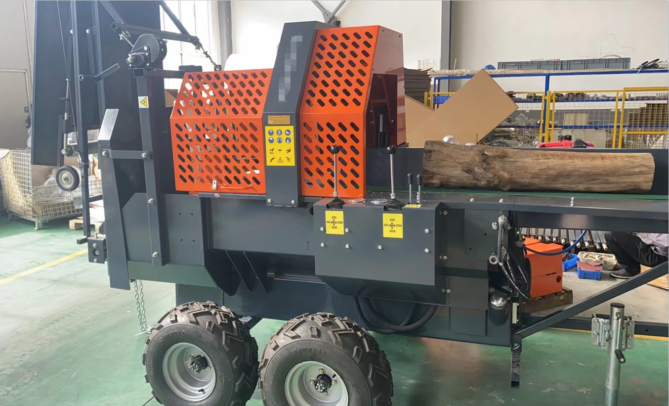 Gardening Tools In Store - 30 Ton Hydraulic Firewood Processor Wood