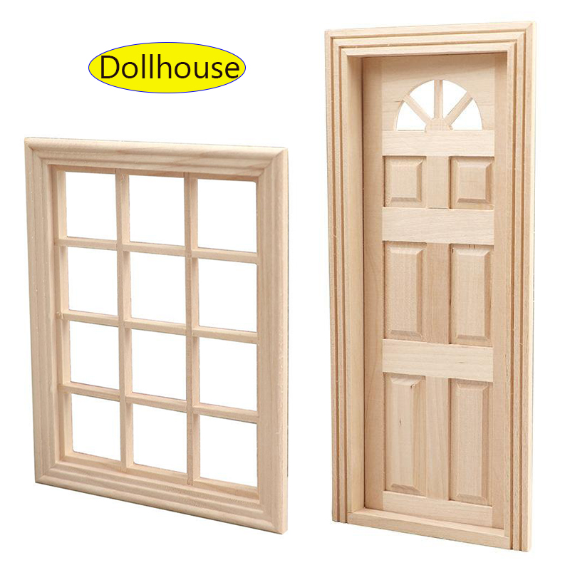 Gardening Tool - 1 Set Furniture Accessories 1/12 Wooden