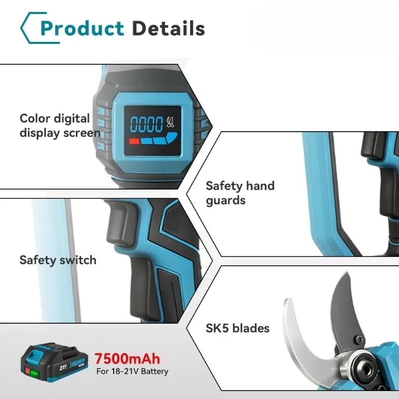 Makita 18V Battery Compatible  - Pruning Shears ulasan dan harga