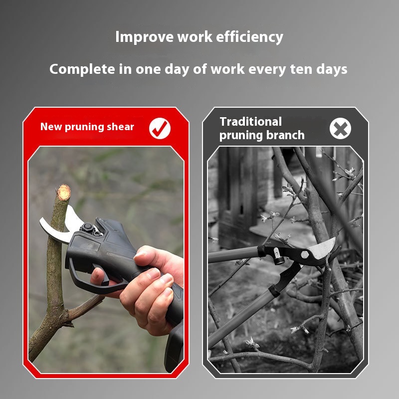 Portable Outdoor Cordless Elec - Pruning Shears ulasan dan harga