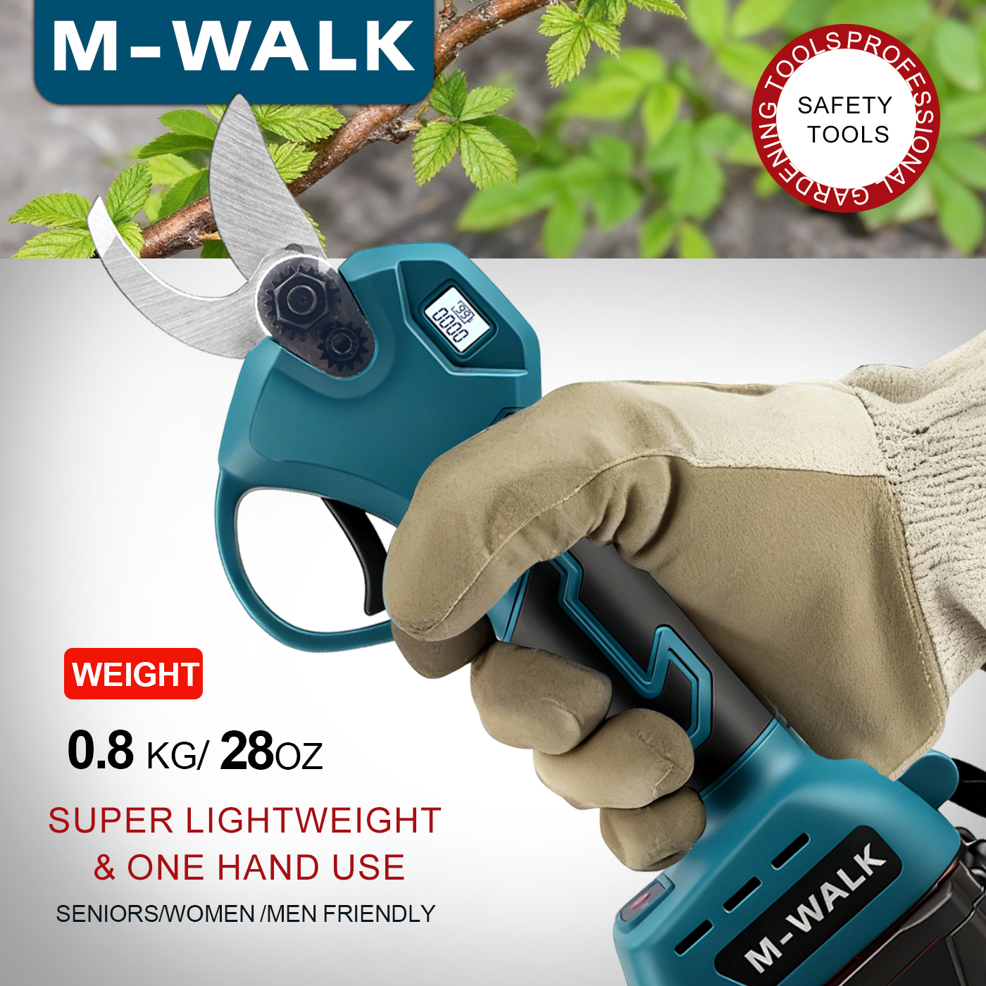 M-WALK 30mm Electric Pruning S - Gardening Tools Usa ulasan dan harga