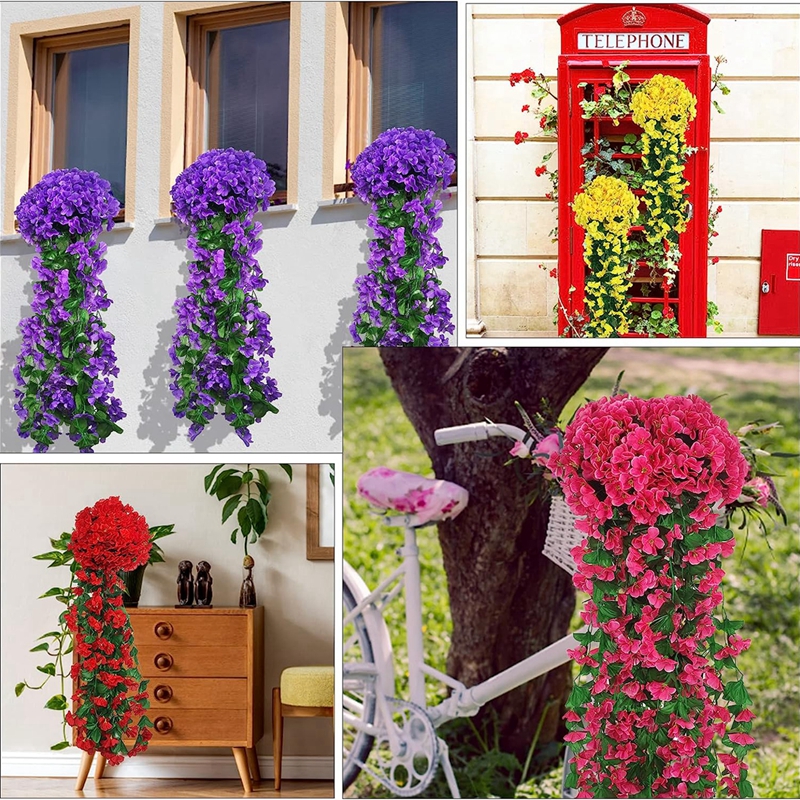 1PC Artificial Flowers Silk Vi - Orchid Potting Mix ulasan dan harga