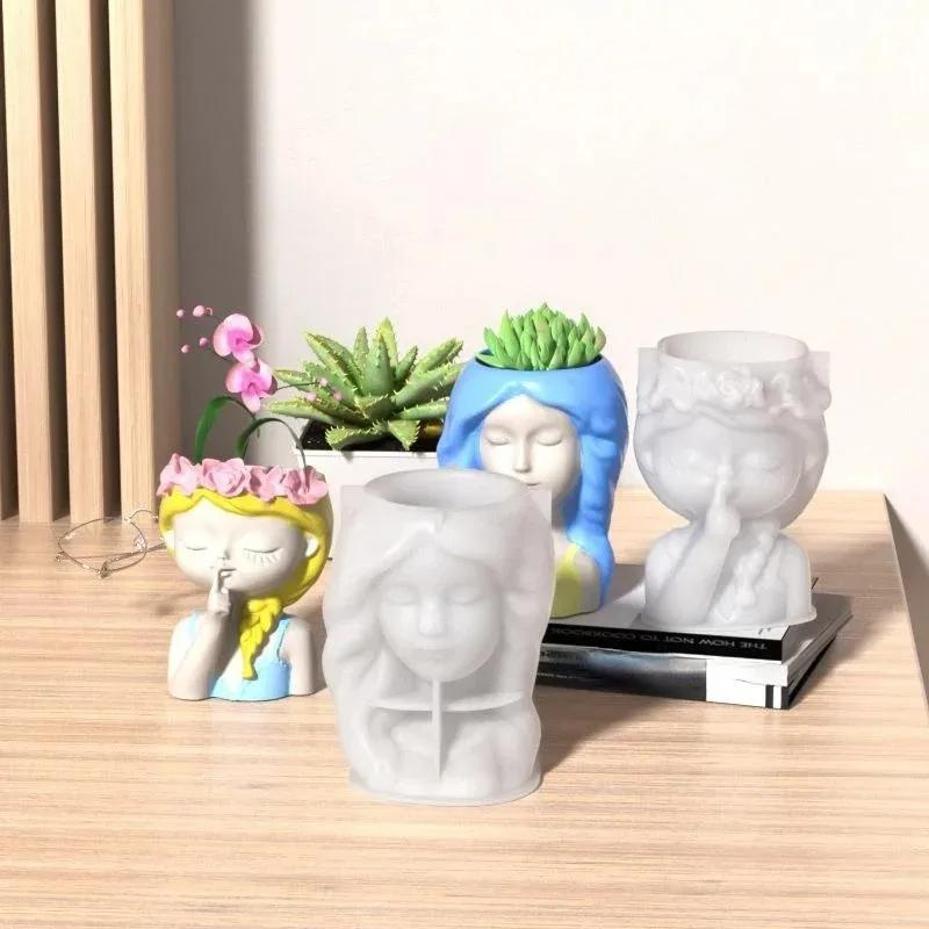 1 Pcs Silicone Mold 3D Cute Gi - Gardening Tools Cute ulasan dan harga