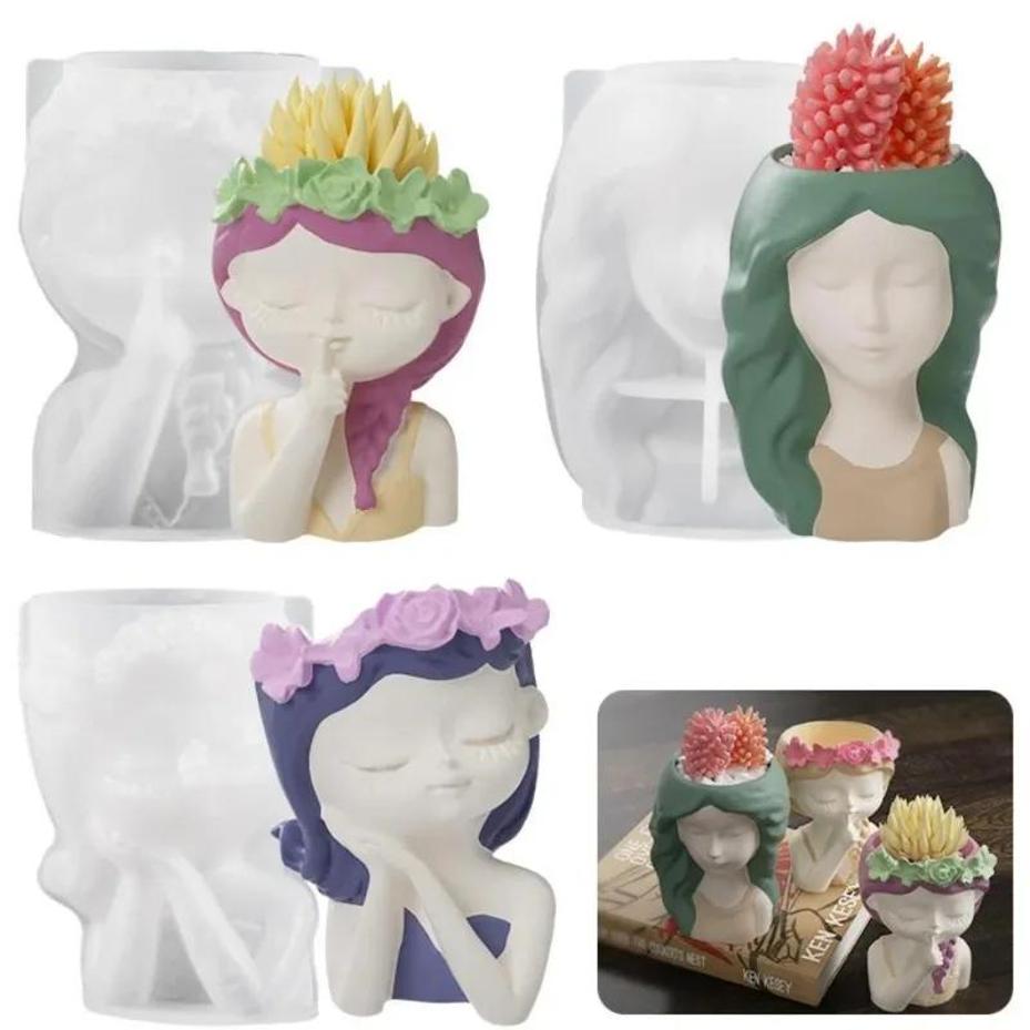 1 Pcs Silicone Mold 3D Cute Gi - Gardening Tools Cute ulasan dan harga