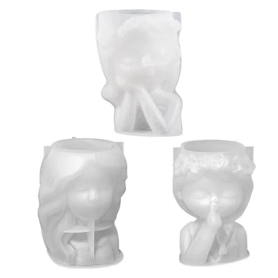 1 Pcs Silicone Mold 3D Cute Gi - Gardening Tools Cute ulasan dan harga