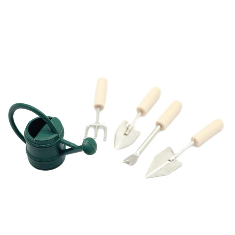 1:12 Dollhouse Miniature Garde - Gardening Tools Usa ulasan dan harga