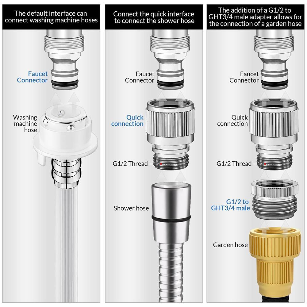 Faucet Adapter Set for Garden  - Gardening Tools Usa ulasan dan harga