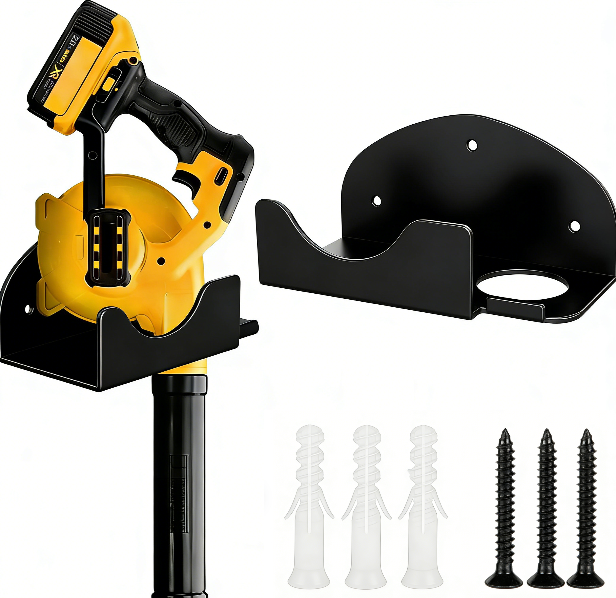 1 Black Wall Mounted Metal Too - Gardening Tools In Store ulasan dan harga