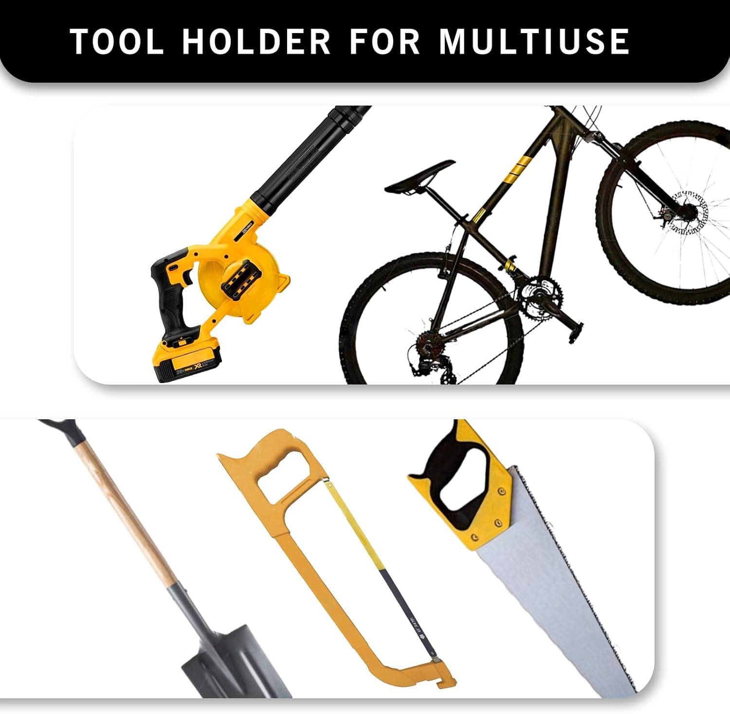 1 Black Wall Mounted Metal Too - Gardening Tools In Store ulasan dan harga