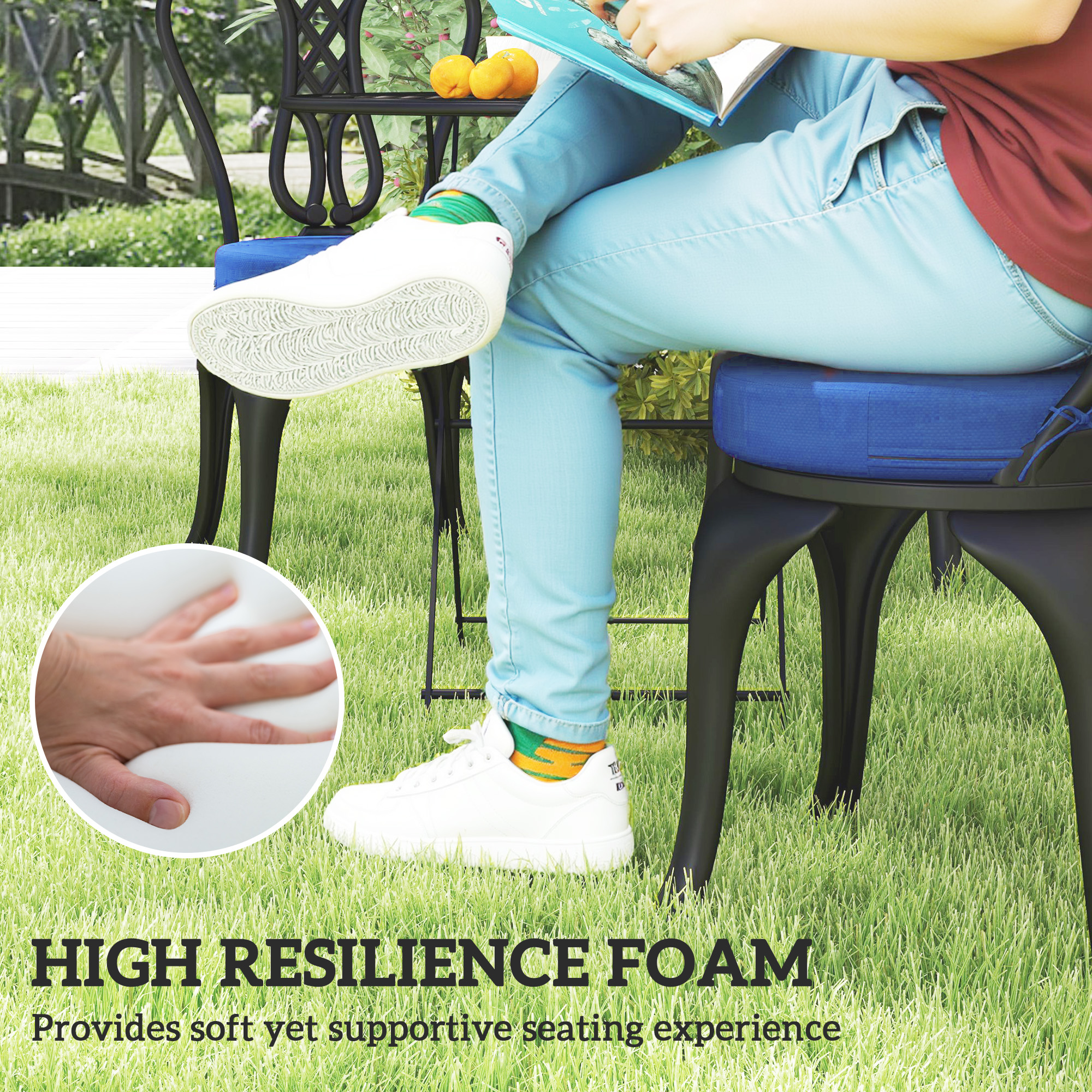Outdoor Chair Cushions Set of  - Gardening Tool ulasan dan harga
