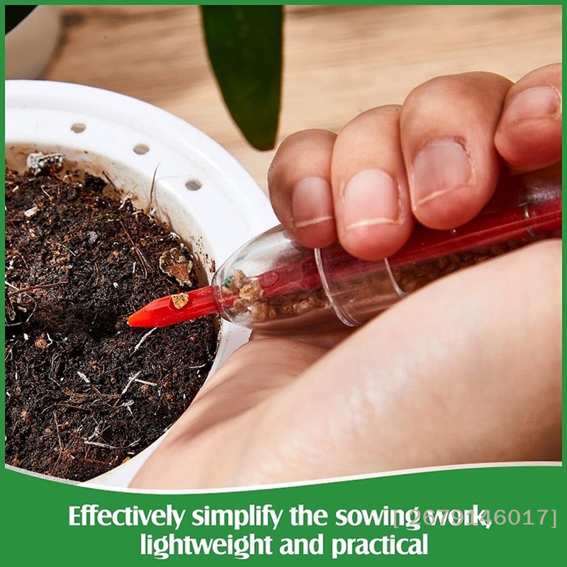 【YY26】Handheld Seed Dispenser, - Gardening Tools Essential ulasan dan harga