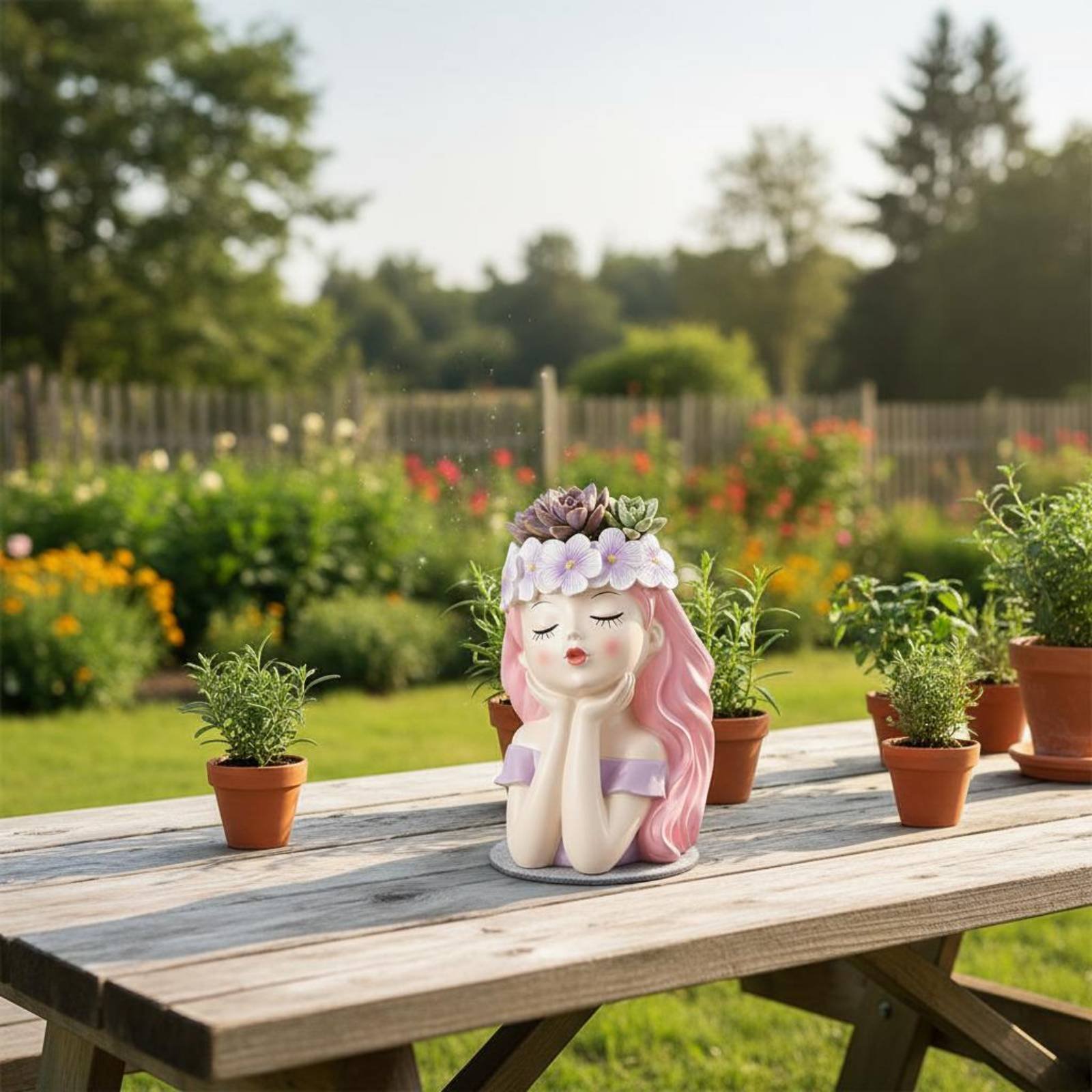 Fairy Plant Pot Creative Desig - Gardening Tools Cute ulasan dan harga