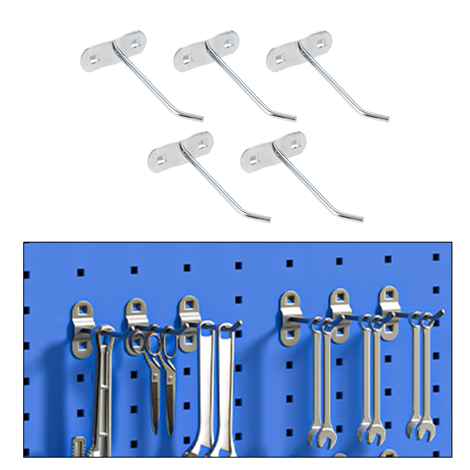 10pcs Hole Board Hooks 10cm Si - Gardening Tools In Store ulasan dan harga